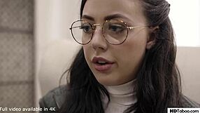 Perv Social Worker Dominates Troubled Teen Whitney Wright with Rough Blowjob