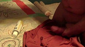 First solo masturbation session