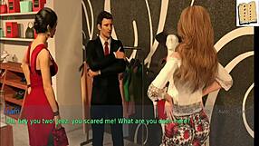 wife and stepmother getting naughty together at home