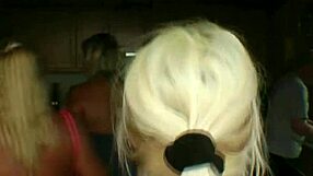 German Milf Enjoys Wild Group Action with Strangers