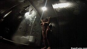 Romi Rain's Hot Shower Masturbation.