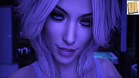 Sexual escapade of a large bosomed lady panting in a hot 3D Adult Anime XXX video