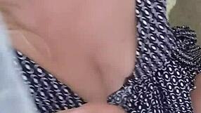 blonde milf gets off with dildo on steamy video call with dirty talk