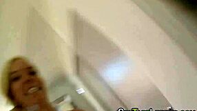 Blonde Lezbo Licks Snatch In Hotel Threesome