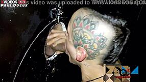 gloryhole marathon of blowjobs with cum