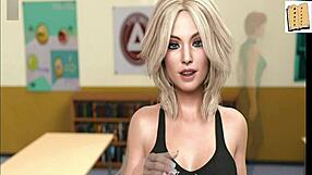 Discover adult 3D visual novels for streams with stunning voluptuous blonde lady
