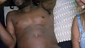 Southern ebony babe excels at ass licking and deepthroat