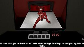 Fuck Nights at Fredrikas FNAF hentai game pornplay ep 1 with BDSM femdom handjob action in cosplay
