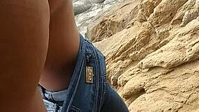 ami amor getting fucked in the ass on the beach?