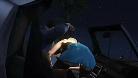 in gta 5, michael enjoys a hooker service