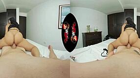 Vrlatina - very cute latin teen 18+ with big ass bedroom sex - vr experience