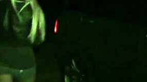 Blond hottie heads to a wild public dogging gang bang orgy. She’s ready for raw street action!