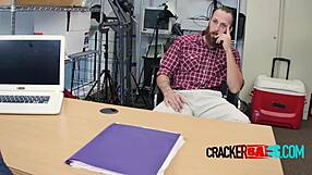 Can a Muscled White Bear Handle This Huge Black Dong Pounding?