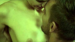 Arian gets her pussy licked with deep cunilingus before sensual kissing and hardcore sex from brunette babe in this pornstar scene.