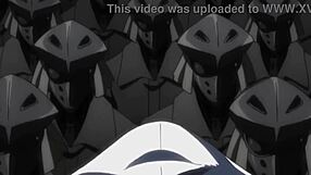 General Esdeath Makes You Cum Twice In Intense Hentai Femdom