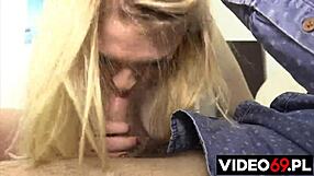 Polish Star Jowita D Delivers Intense Blowjob and Masturbation.