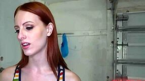 hey, my redhead stepsis craved experience so she sucked me off