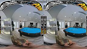 Virtual Porn - Game Of Billiards With Latin Milf Caitlin Bell