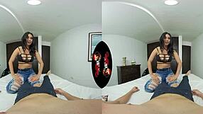Vrlatina - very cute latin teen 18+ with big ass bedroom sex - vr experience
