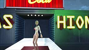 big boobs sky in fallout 4 fashion explodes!