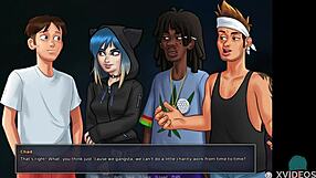 summertime saga starts with horny party roleplay