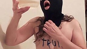 French Slave's Self-Humiliation Session