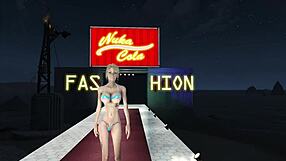 big boobs sky in fallout 4 fashion explodes!