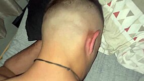 Hairy ebony bear destroys passive's ass with massive cock