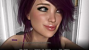 Freya Parker's passionate encounter on a high-rise balcony