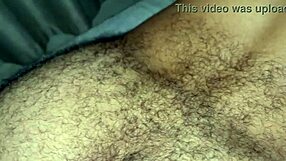 Hairy ebony bear destroys passive's ass with massive cock