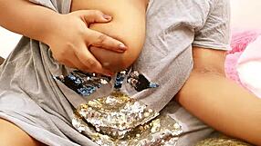 Brother's Wife Reveals Big Boobs in Emotional Display