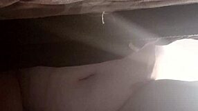 bbw doggy from below with big tits bent over for big cock orgasm