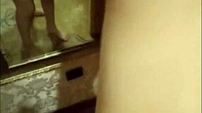 asian girl with big tits jumps on my cock in a homemade college scene