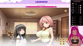 Vtuber Lewdneko Plays Lewd Dating Game