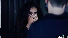 Bwc drives busty ebony teen Scarlit Scandal wild in quarantine romp