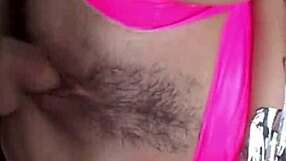 Being whipped in a hardcore threesome, the brunette moans during anal and double penetration chaos