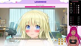 Vtuber Lewdneko Plays Lewd Dating Game