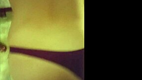 asian girl with big tits jumps on my cock in a homemade college scene