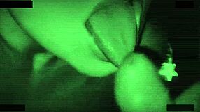 Erotic massage becomes hardcore naked sex video shoot with spy cam