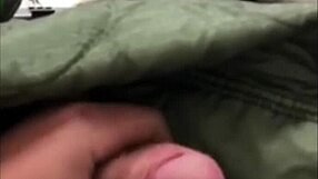 Gay cocks double penetration in military uniform