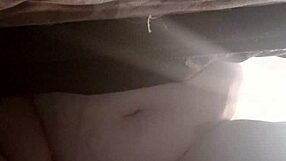 bbw doggy from below with big tits bent over for big cock orgasm