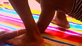 Stepsister sucks stepbrother's cock and balls loudly