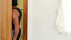 Mia Malkova and Tommy Gunn on couples vacation in scene one