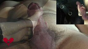 Watch Her Greedily Suck Cum From My Cock With Cock Ring Close-Up