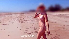 A seaside experience is one that would have many people baring it all on a public beach