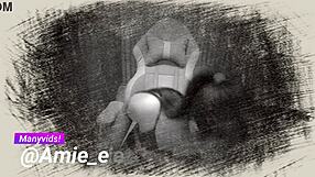 Asian slut deepthroats natural tits in pov