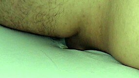 Cumming on a comfy mattress and gay humping