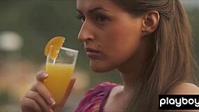 Busty Russian Babe Masturbating Wildly and Fucked Hard by Latin Lover