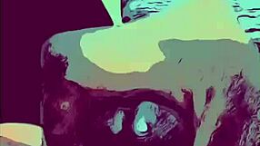 कार्टून स्टाइल में प्यार के लिए मुठ मारती हुई