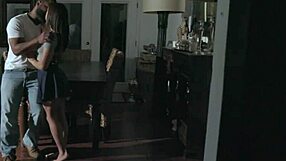 Interracial encounter with big dick is a favorite of petite seductress